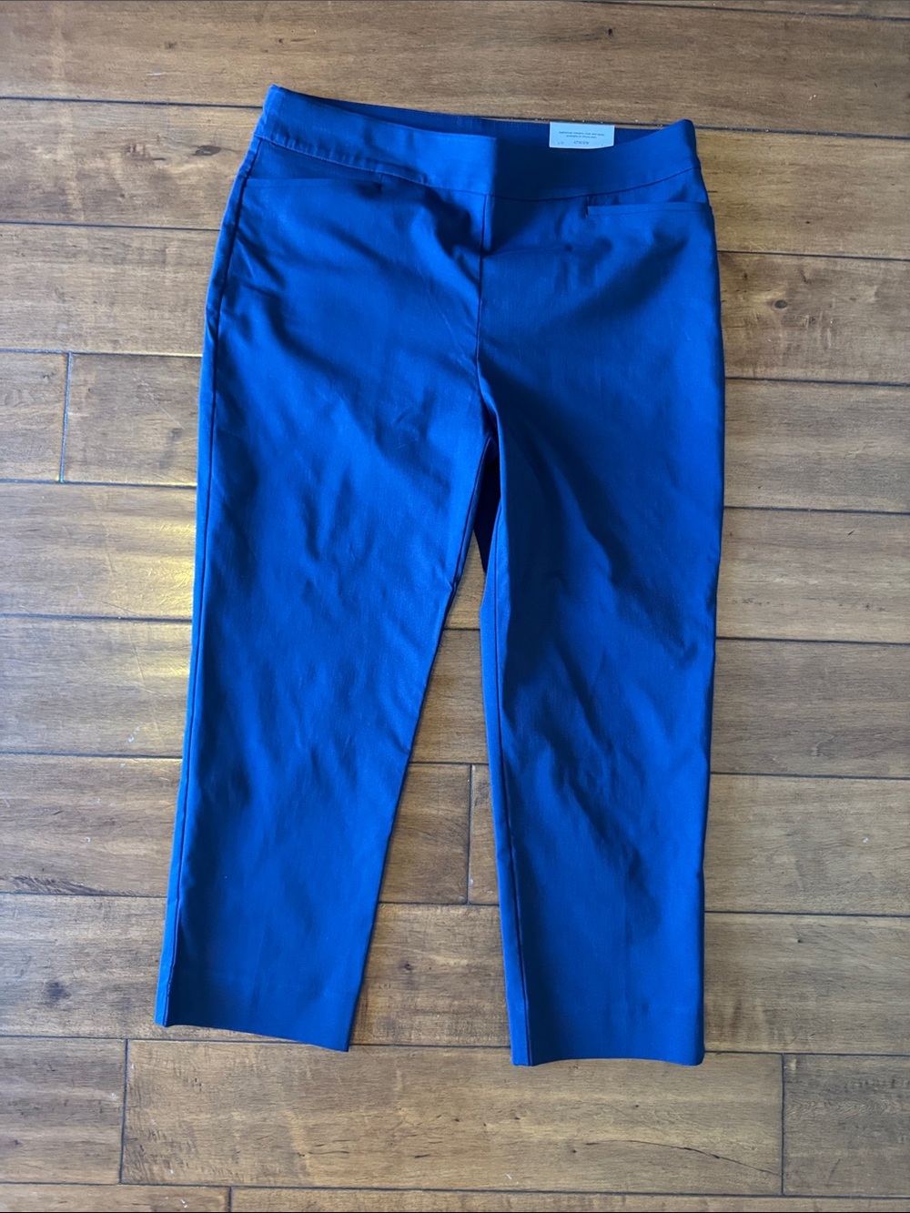 Chico's Cobalt Slim Cropped Ankle Pants navy blue. Size 2 Chico